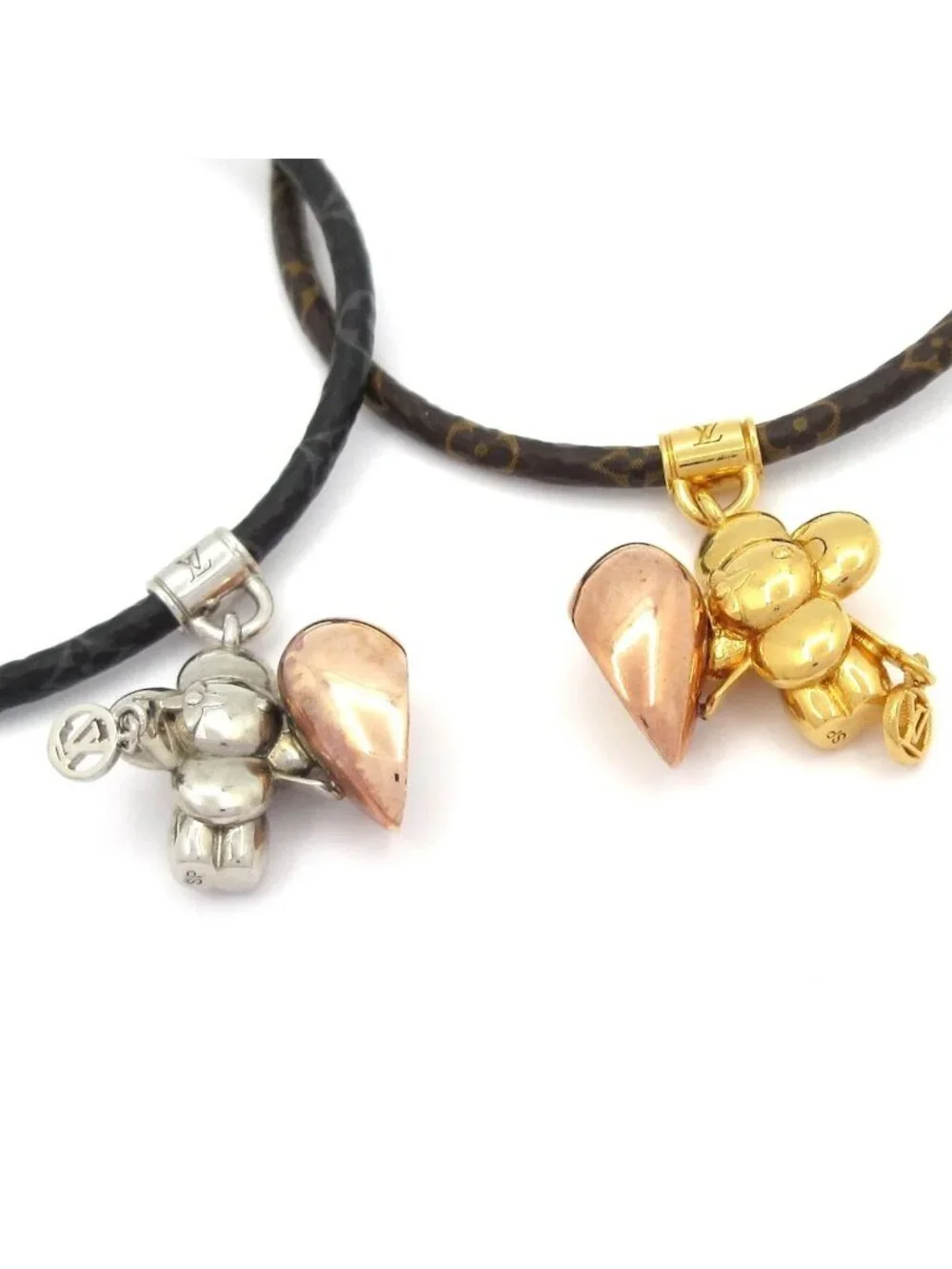 Louis Vuitton Bracelet Vivienne Amour Gold Silver